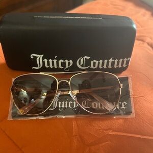 Juicy Couture Gold Frame Sunglasses